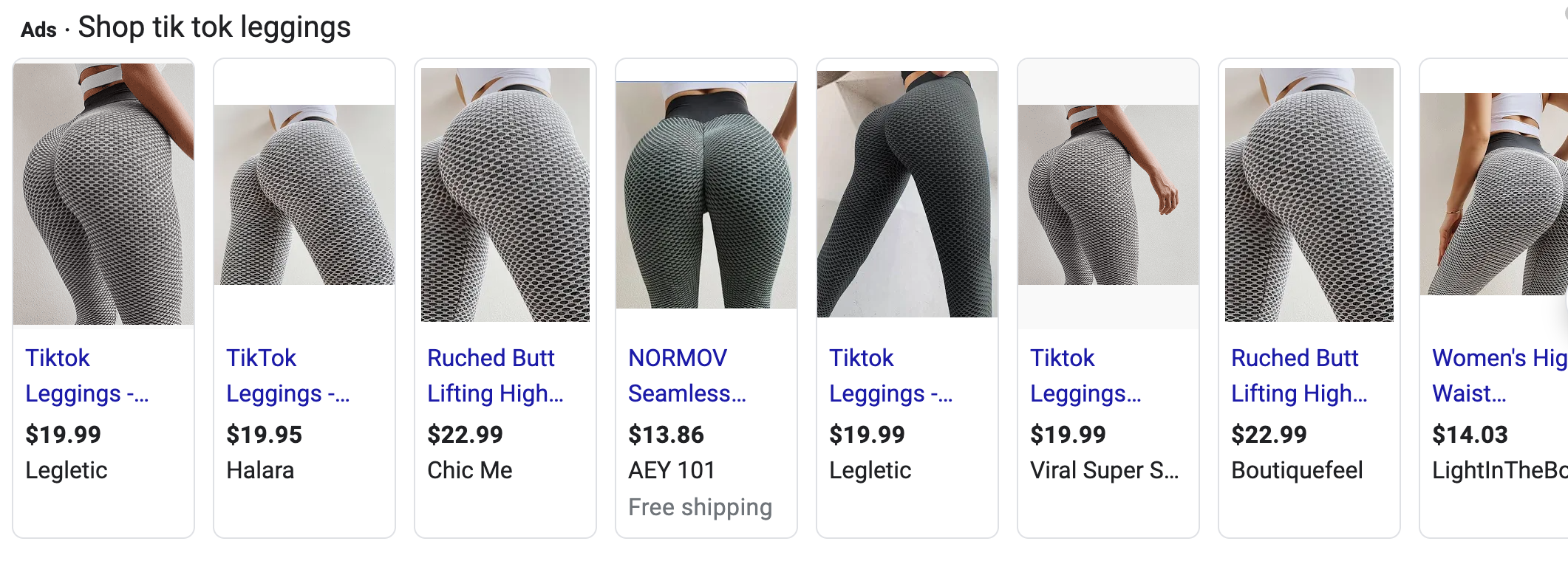 Popular Tik Tok Leggings